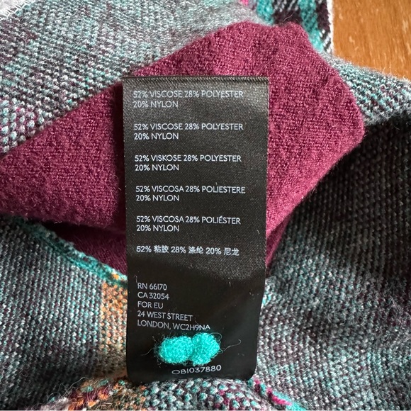 Anthropologie Colorful 3/4 Sleeve Jacket Size Small - Picture 7 of 8